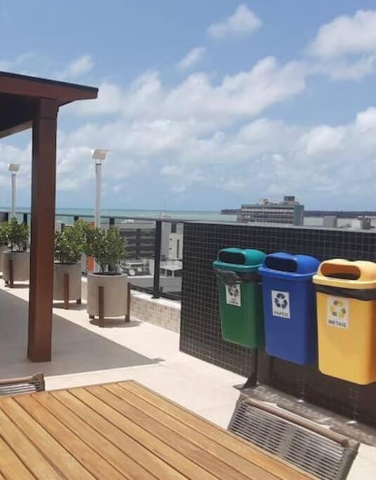 Lindo Apt Com Frente Para O Mar 3 Andar Cabo Branco João Pessoa Exterior foto